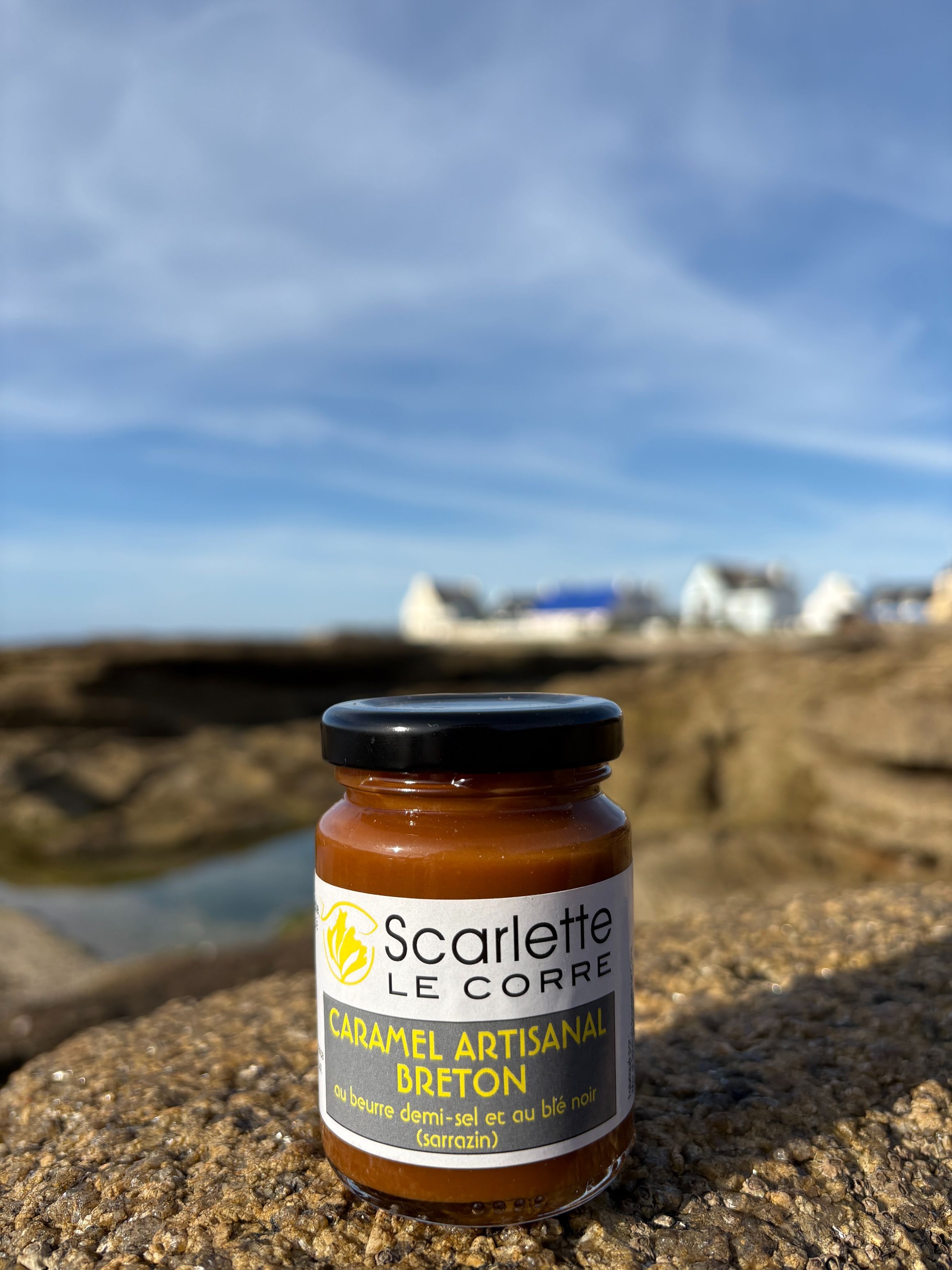 Caramel artisanal breton au beurre salé et au blé noir (125 g)