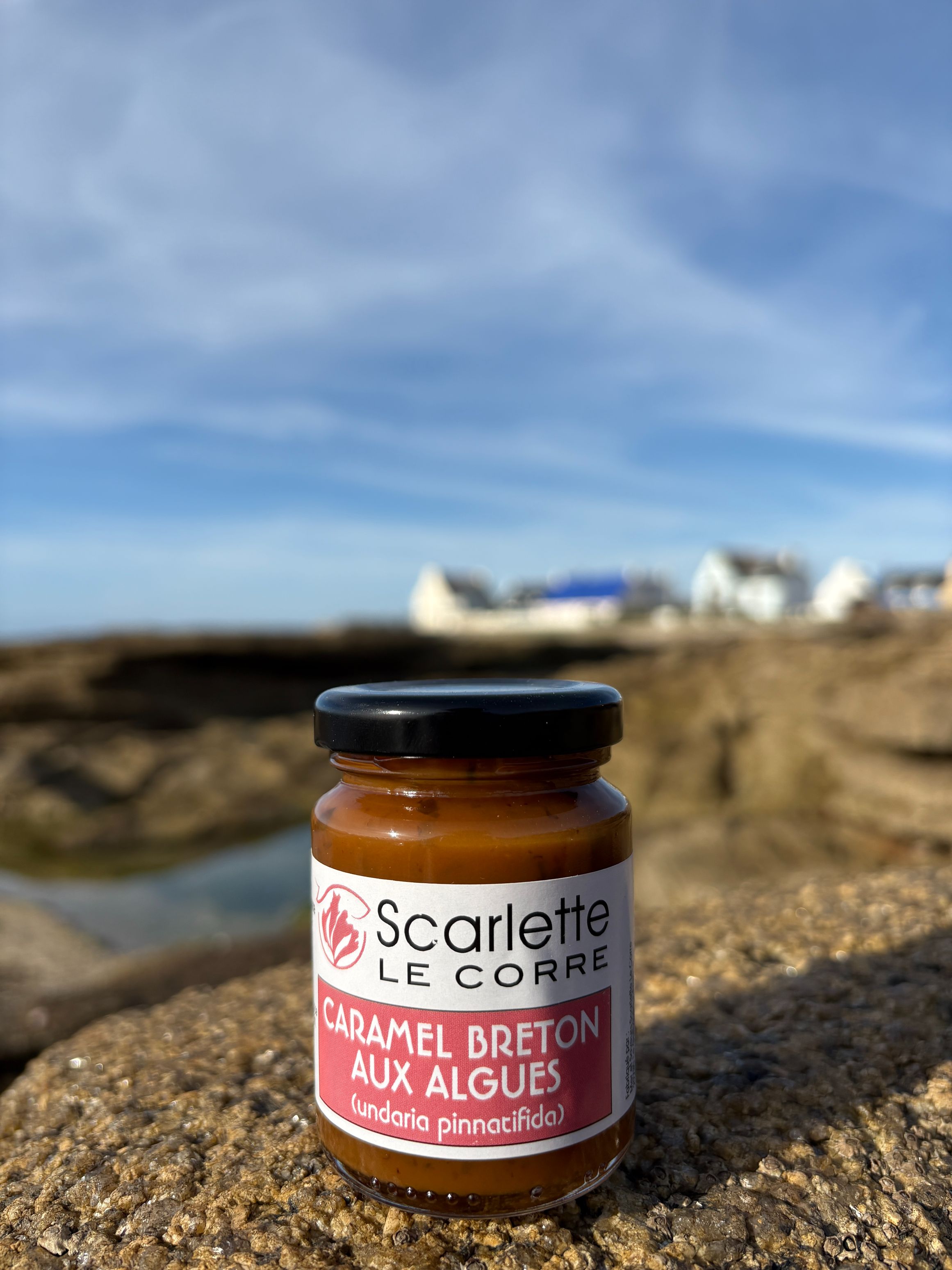 Caramel artisanal breton aux algues  125 g