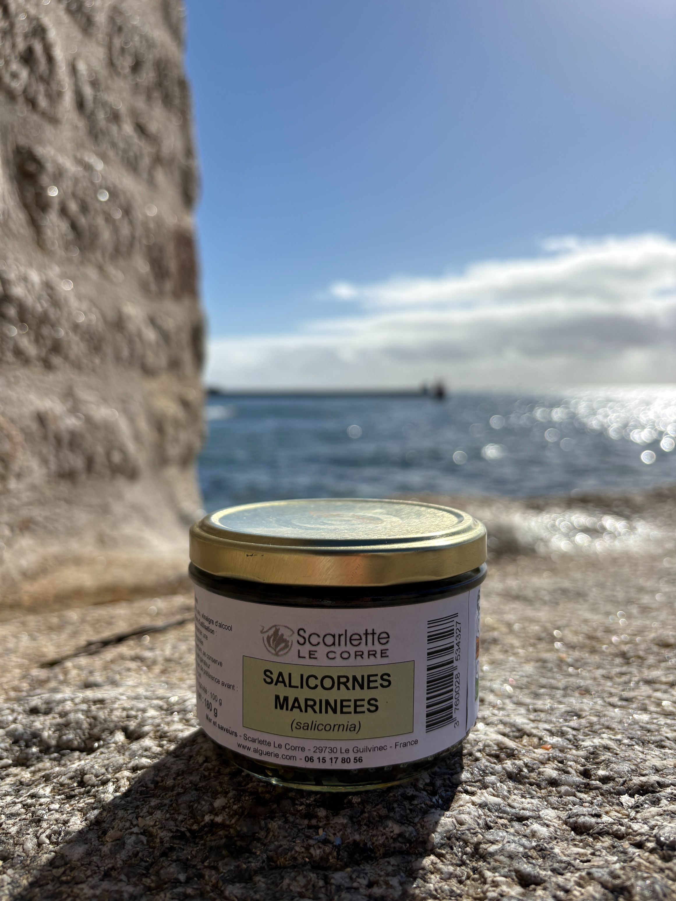 Salicornes  marinées au vinaigre - Verrine de 180g