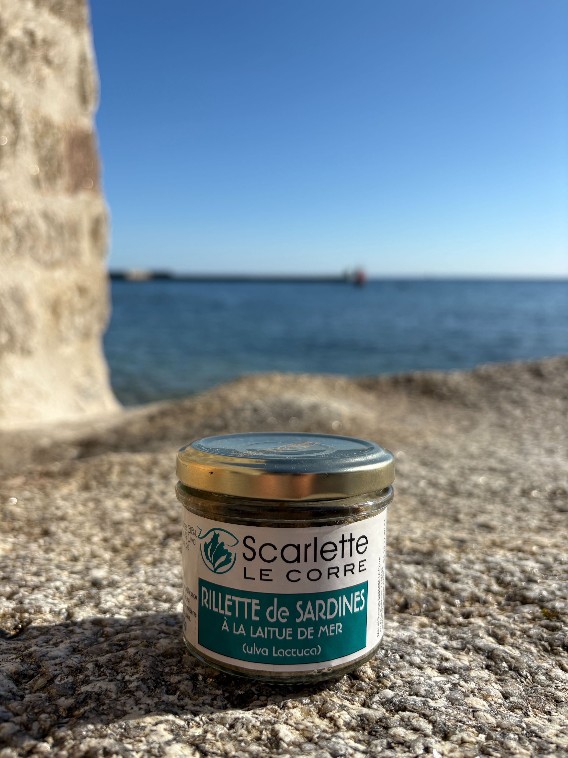 Rillettes de sardines à la laitue de mer  Verrine de 90g