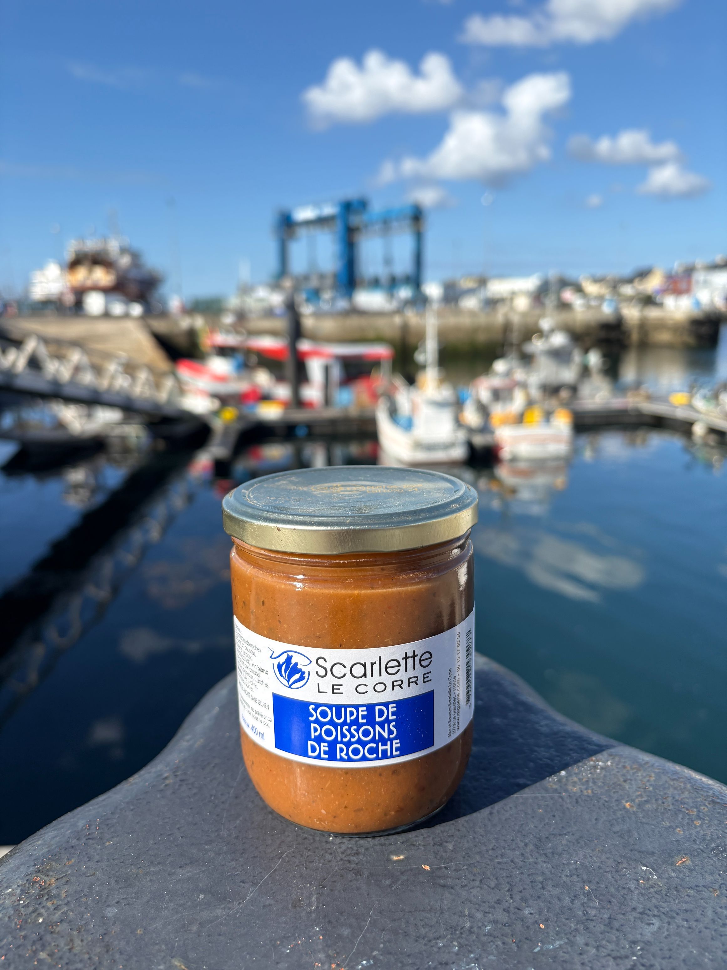 Soupe de poissons de roches de l'Atlantique - Verrine de 400ml