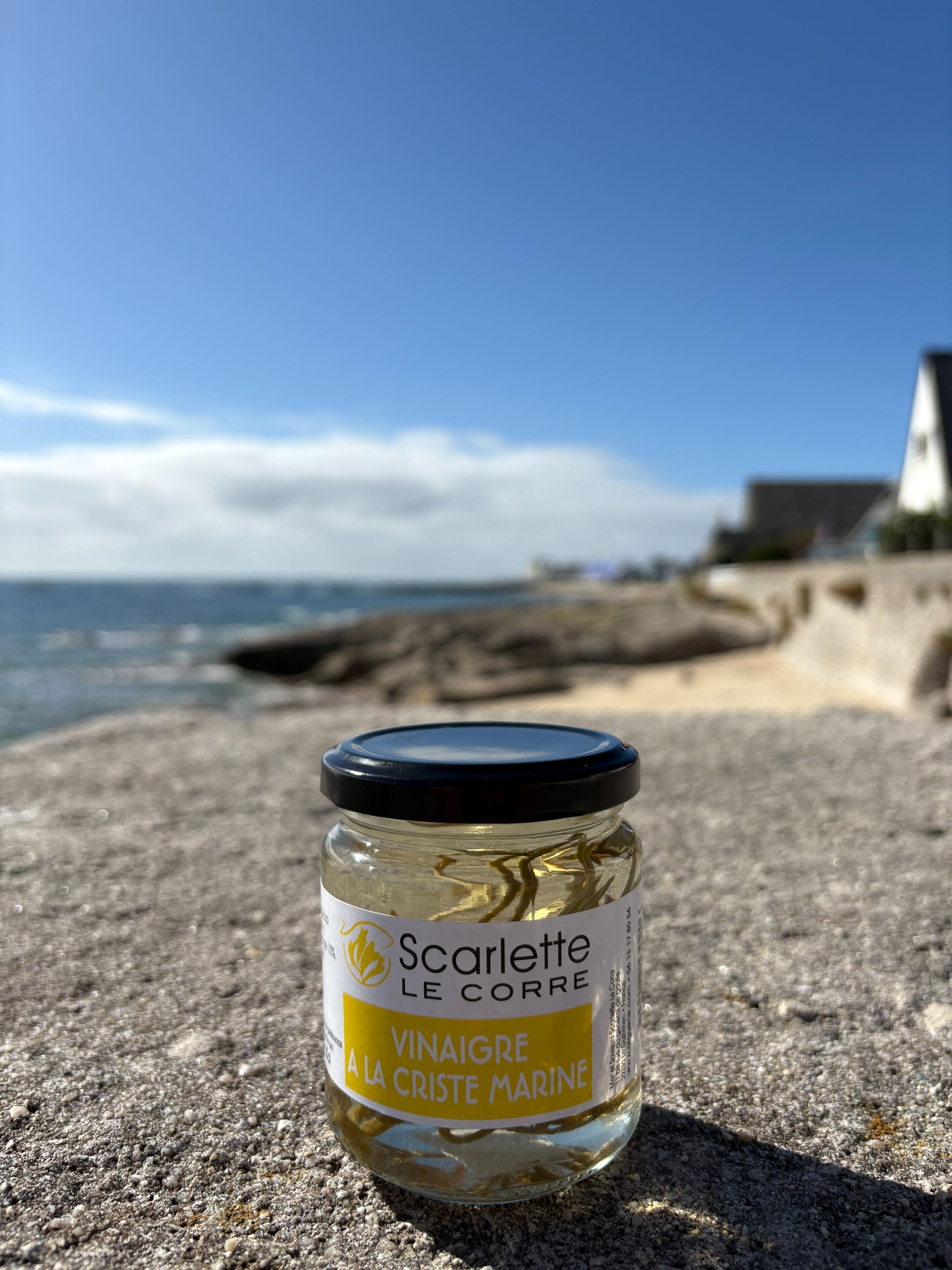 Vinaigre à la criste marine - Verrine de 20cl