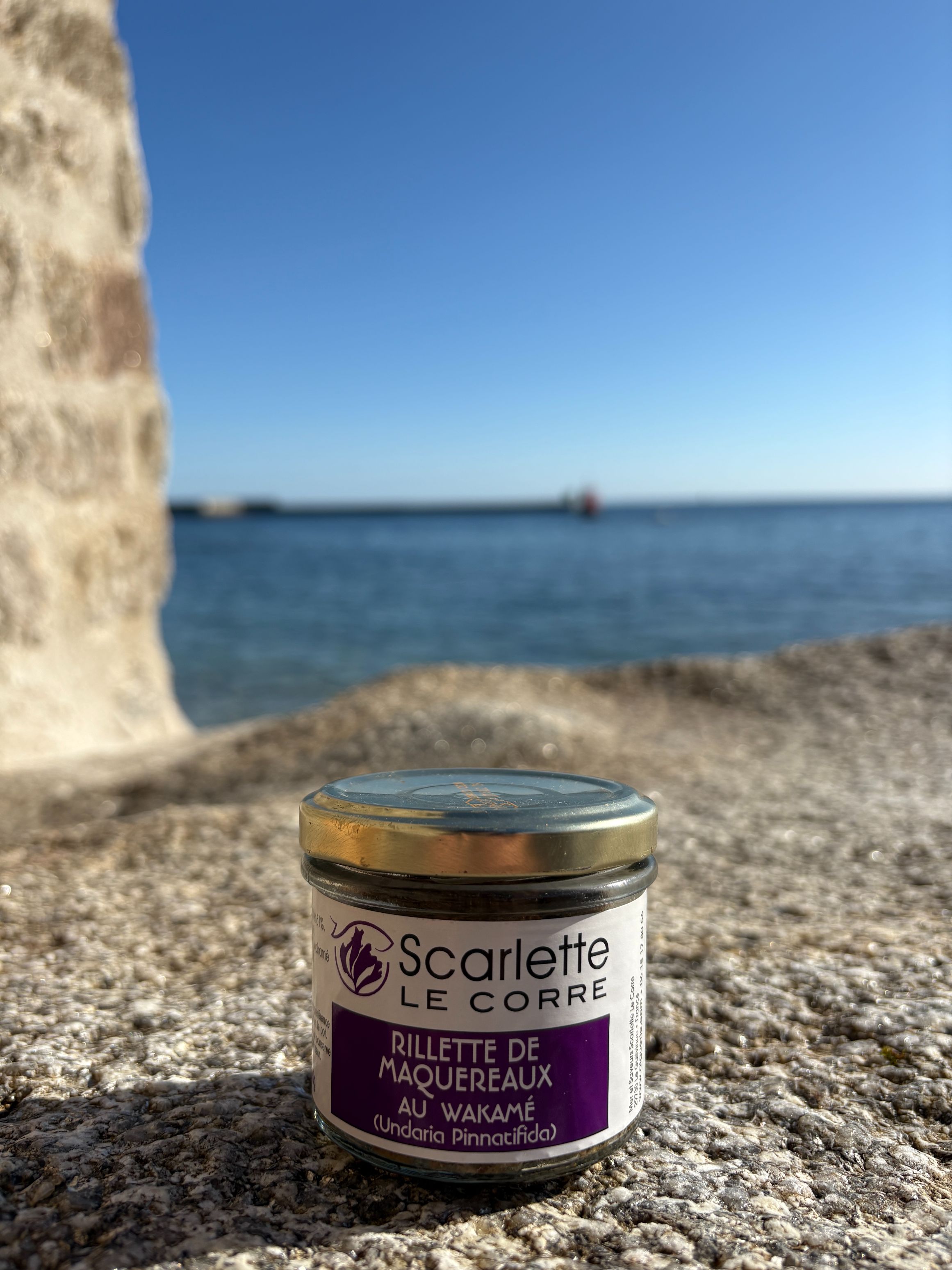 Rillettes de maquereaux à la Wakamé- Verrine de 90g