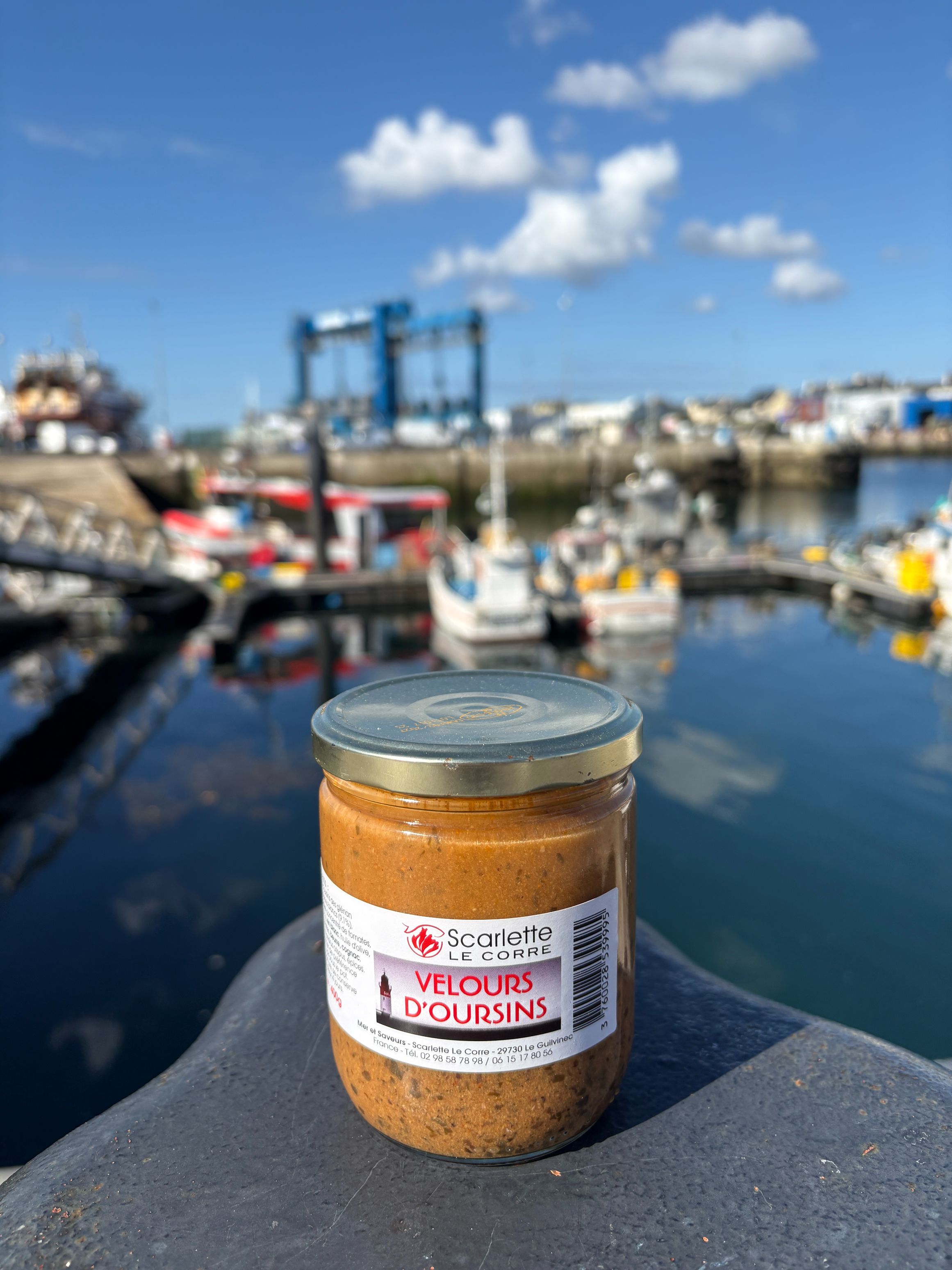Velours d'oursins des Glénan - Verrine de 400ml