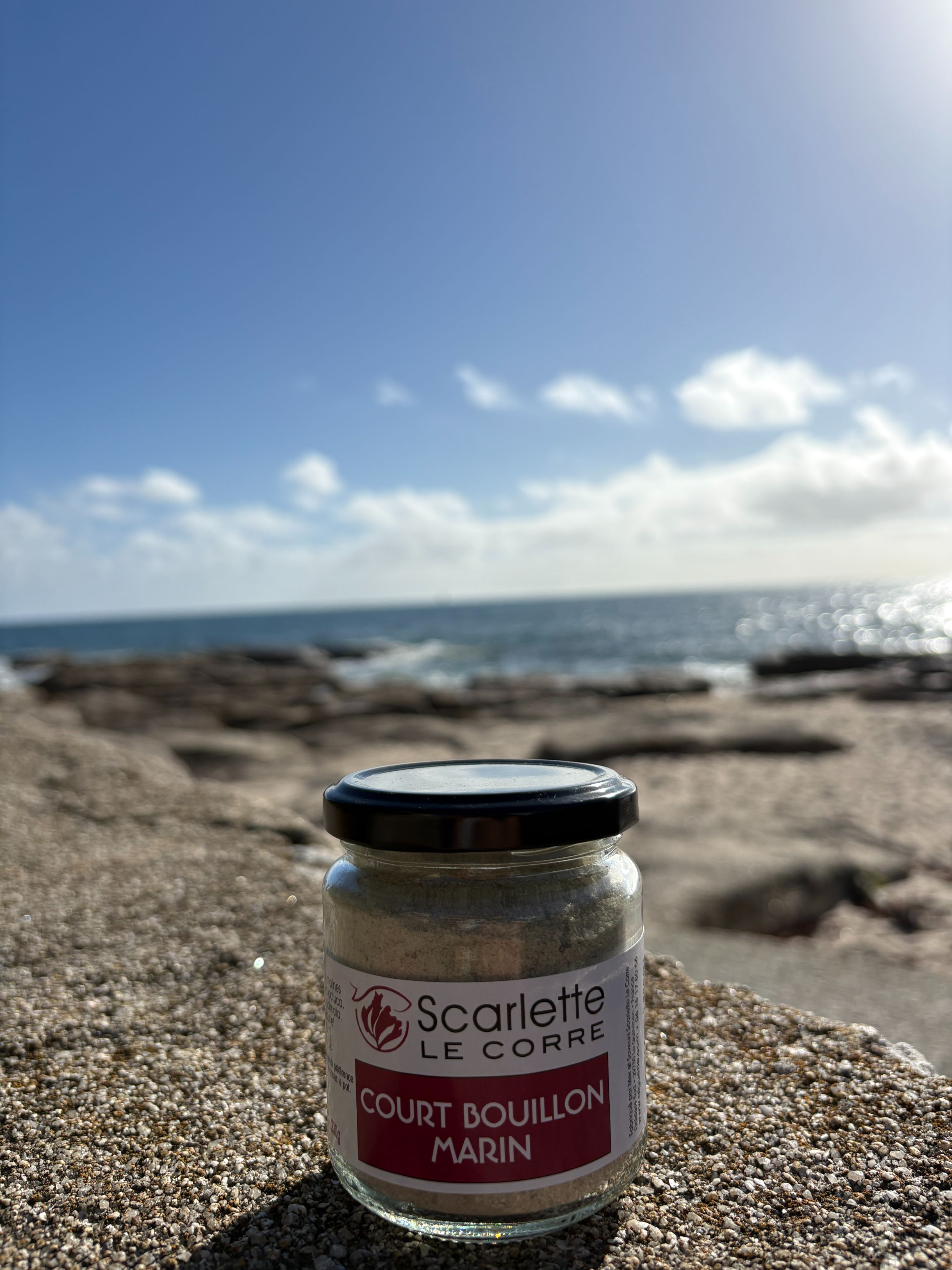 Sel aux algues - Court-bouillon marin  - Verrine de 230g